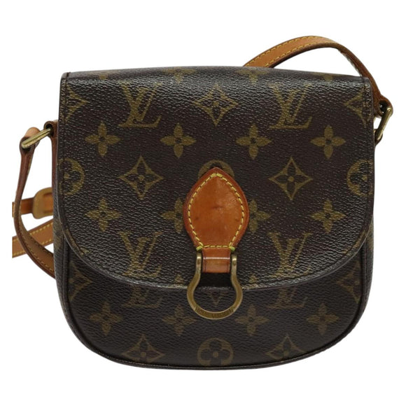 LOUIS VUITTON Monogram Saint Cloud PM Shoulder Bag M51244 LV Auth 138667