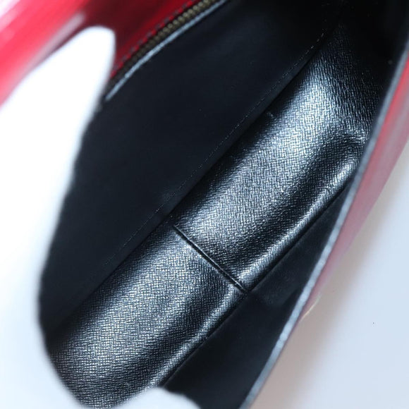 LOUIS VUITTON Epi Saint Cloud GM Shoulder Bag Red M52197 LV Auth 138670