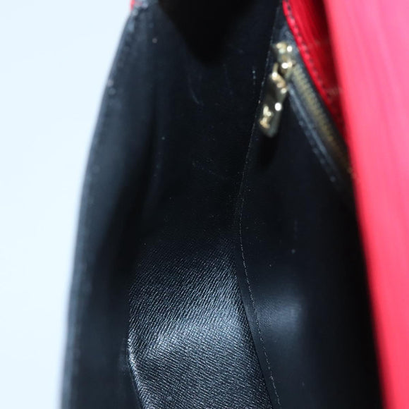 LOUIS VUITTON Epi Saint Cloud GM Shoulder Bag Red M52197 LV Auth 138670