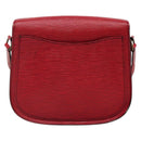 LOUIS VUITTON Epi Saint Cloud GM Shoulder Bag Red M52197 LV Auth 138670-2