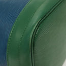 LOUIS VUITTON Epi Noe Shoulder Bag Bicolor Green Blue M44044 LV Auth 138673-16