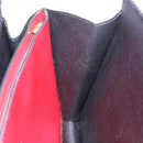 LOUIS VUITTON Epi Bicolor Varenne Hand Bag Black Red M52387 LV Auth 138674-19