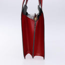 LOUIS VUITTON Epi Bicolor Varenne Hand Bag Black Red M52387 LV Auth 138674-3