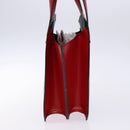 LOUIS VUITTON Epi Bicolor Varenne Hand Bag Black Red M52387 LV Auth 138674-4