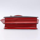 LOUIS VUITTON Epi Bicolor Varenne Hand Bag Black Red M52387 LV Auth 138674-5