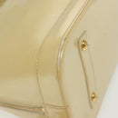 LOUIS VUITTON Monogram Vernis Alma GM Hand Bag Broncorail M91450 LV Auth 138675-15