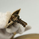 LOUIS VUITTON Monogram Vernis Alma GM Hand Bag Broncorail M91450 LV Auth 138675-19