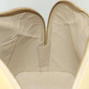 LOUIS VUITTON Monogram Vernis Alma GM Hand Bag Broncorail M91450 LV Auth 138675-21