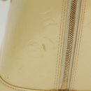 LOUIS VUITTON Monogram Vernis Alma GM Hand Bag Broncorail M91450 LV Auth 138675-4