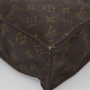 LOUIS VUITTON Monogram Sac Plat Hand Bag M51140 LV Auth 138697-9