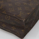 LOUIS VUITTON Monogram Sac Plat Hand Bag M51140 LV Auth 138697-15