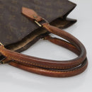 LOUIS VUITTON Monogram Sac Plat Hand Bag M51140 LV Auth 138697-7