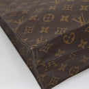 LOUIS VUITTON Monogram Sac Plat Hand Bag M51140 LV Auth 138698-13