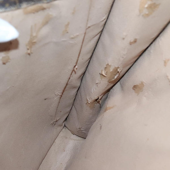 LOUIS VUITTON Monogram Sac Plat Hand Bag M51140 LV Auth 138698