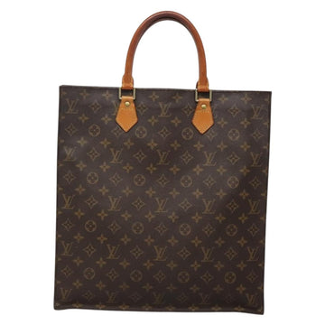 LOUIS VUITTON Monogram Sac Plat Hand Bag M51140 LV Auth 138698 - 0