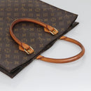 LOUIS VUITTON Monogram Sac Plat Hand Bag M51140 LV Auth 138698-6