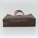 LOUIS VUITTON Monogram Sac Plat Hand Bag M51140 LV Auth 138698-9