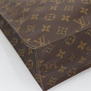 LOUIS VUITTON Monogram Sac Plat Hand Bag M51140 LV Auth 138699-8
