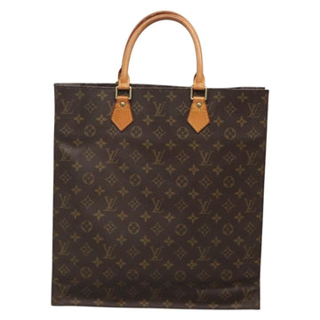LOUIS VUITTON Monogram Sac Plat Hand Bag M51140 LV Auth 138699 - 0