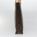 LOUIS VUITTON Monogram Sac Plat Hand Bag M51140 LV Auth 138699-3