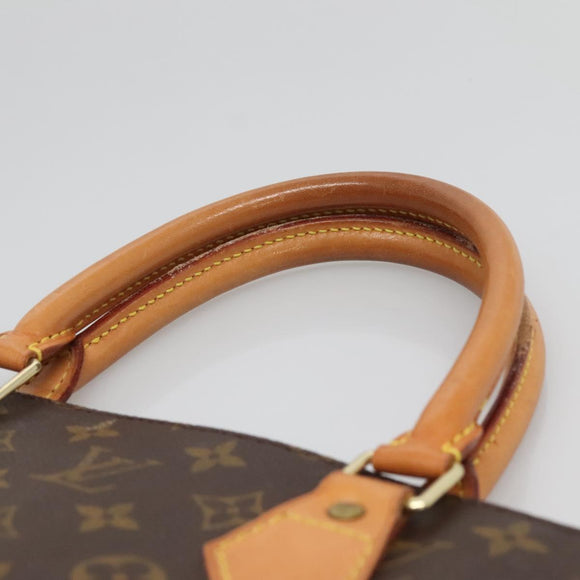 LOUIS VUITTON Monogram Sac Plat Hand Bag M51140 LV Auth 138699