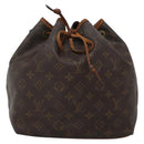 LOUIS VUITTON Monogram Petit Noe Shoulder Bag M42226 LV Auth 138700-13