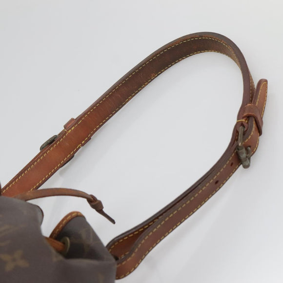 LOUIS VUITTON Monogram Petit Noe Shoulder Bag M42226 LV Auth 138700