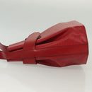 LOUIS VUITTON Epi Sac Depaule PM Umhängetasche Rot M80207 LV Auth 138704-4