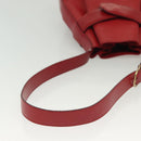 LOUIS VUITTON Epi Sac Depaule PM Umhängetasche Rot M80207 LV Auth 138704-7