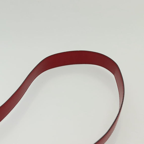 LOUIS VUITTON Epi Sac Depaule PM Shoulder Bag Red M80207 LV Auth 138704