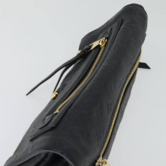 LOUIS VUITTON Monogram Empreinte Pettyant Clutch Bag Anfini M93425 Auth 138711