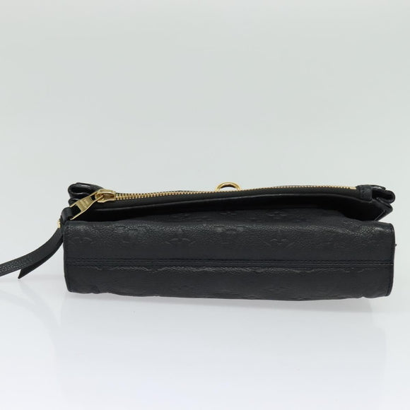 LOUIS VUITTON Monogram Empreinte Pettyant Clutch Bag Anfini M93425 Auth 138711