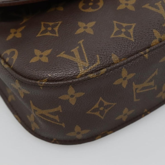 LOUIS VUITTON Monogram Saint Cloud GM Shoulder Bag M51242 LV Auth 138712
