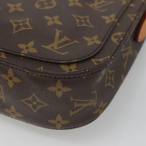 LOUIS VUITTON Monogram Saint Cloud GM Shoulder Bag M51242 LV Auth 138712