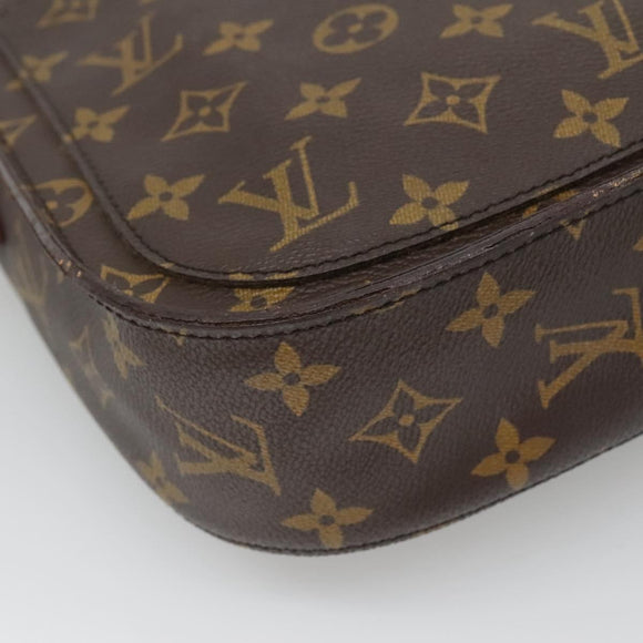 LOUIS VUITTON Monogram Saint Cloud GM Shoulder Bag M51242 LV Auth 138712