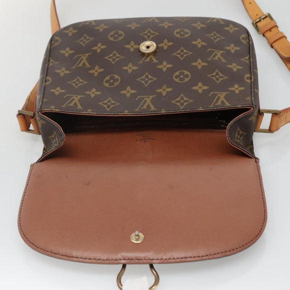 LOUIS VUITTON Monogram Saint Cloud GM Shoulder Bag M51242 LV Auth 138712