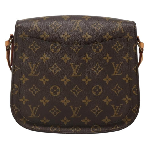 LOUIS VUITTON Monogram Saint Cloud GM Shoulder Bag M51242 LV Auth 138712