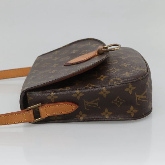 LOUIS VUITTON Monogram Saint Cloud GM Shoulder Bag M51242 LV Auth 138712