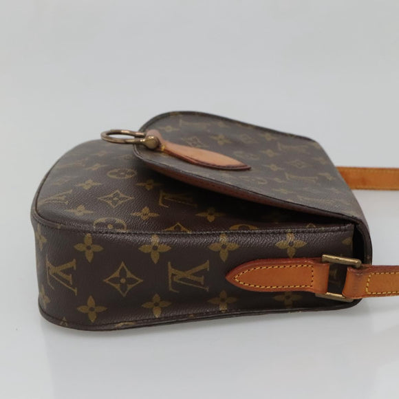 LOUIS VUITTON Monogram Saint Cloud GM Shoulder Bag M51242 LV Auth 138712