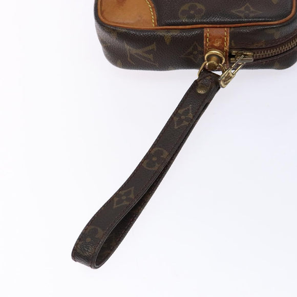 LOUIS VUITTON Monogram Marly Dragonne GM Clutch Bag M51825 LV Auth 138717