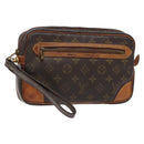 LOUIS VUITTON Monogram Marly Dragonne GM Clutch Bag M51825 LV Auth 138717-1
