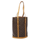 LOUIS VUITTON Monogram Bucket GM Shoulder Bag M42236 LV Auth 138721-1