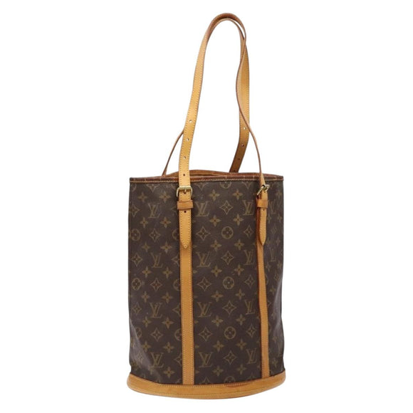 LOUIS VUITTON Monogram Bucket GM Shoulder Bag M42236 LV Auth 138721
