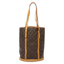 LOUIS VUITTON Monogram Bucket GM Shoulder Bag M42236 LV Auth 138721-2