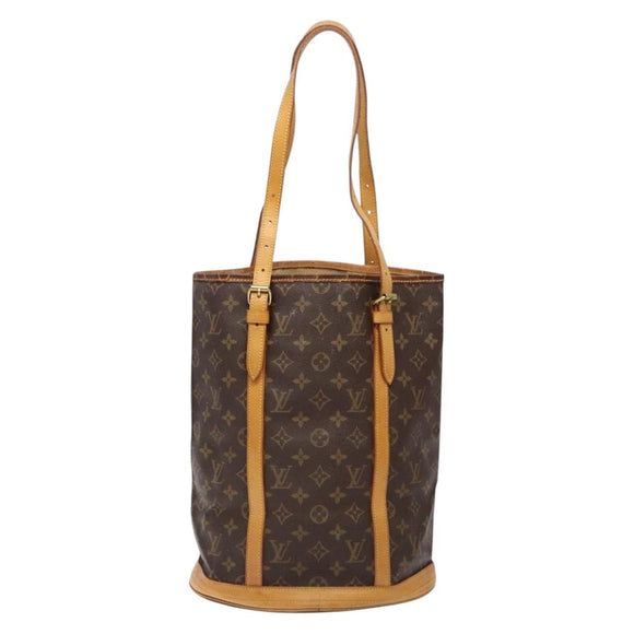 LOUIS VUITTON Monogram Bucket GM Shoulder Bag M42236 LV Auth 138721
