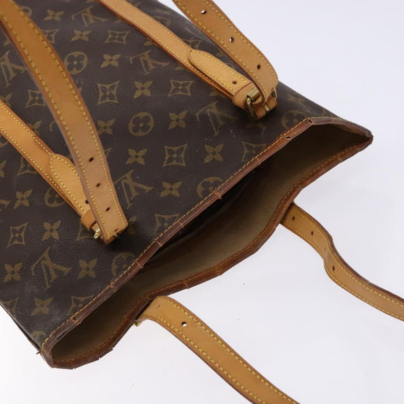 LOUIS VUITTON Monogram Bucket GM Shoulder Bag M42236 LV Auth 138721