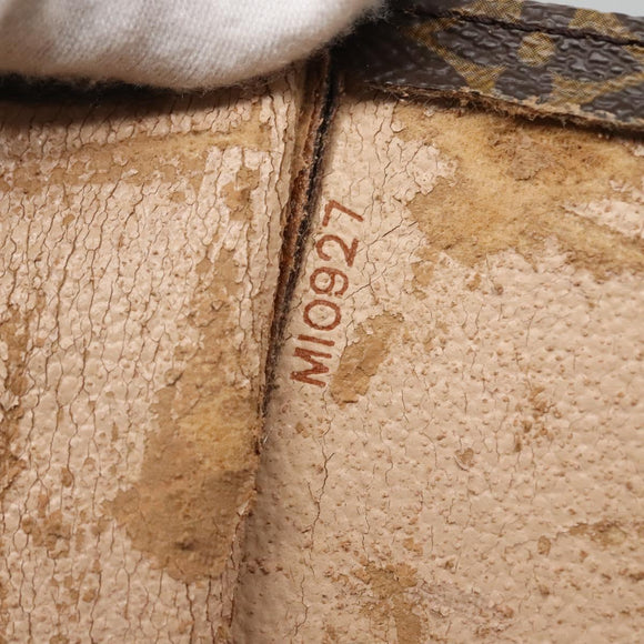 LOUIS VUITTON Monogram Sac Plat Hand Bag M51140 LV Auth 138723