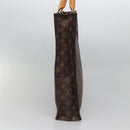 LOUIS VUITTON Monogram Sac Plat Hand Bag M51140 LV Auth 138723-4