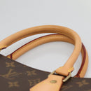 LOUIS VUITTON Monogram Sac Plat Hand Bag M51140 LV Auth 138723-8