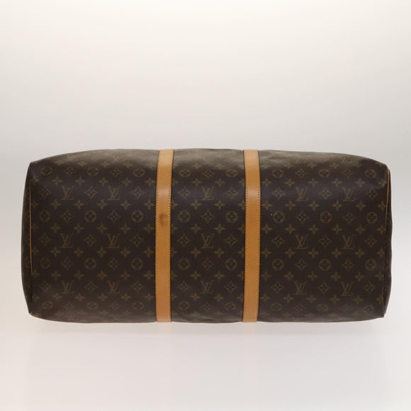 LOUIS VUITTON Monogram Keepall 60 Boston Bag M41422 LV Auth 138729A